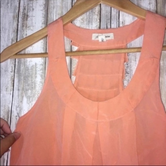 Silence + Noise Sleeveless Silk Blouse - Picture 3 of 4